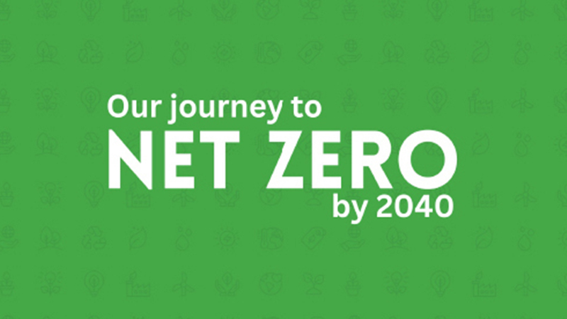 Our journey to NET ZERO by2040